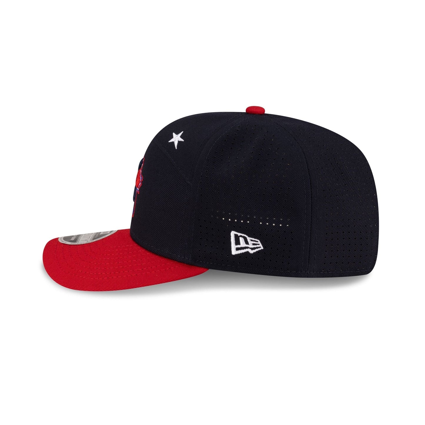 Toronto Blue Jays 2025 All-Star Game Workout Split Panel 9SEVENTY Stretch-Snap Hat