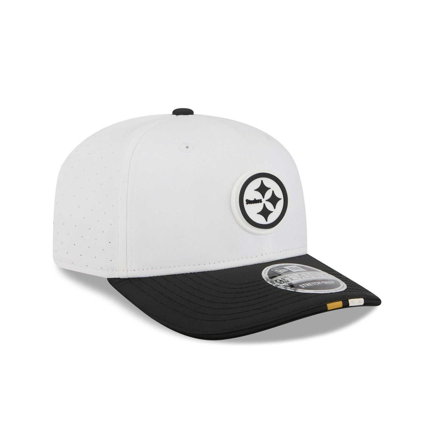 Pittsburgh Steelers 2025 Training 9SEVENTY Stretch-Snap Hat