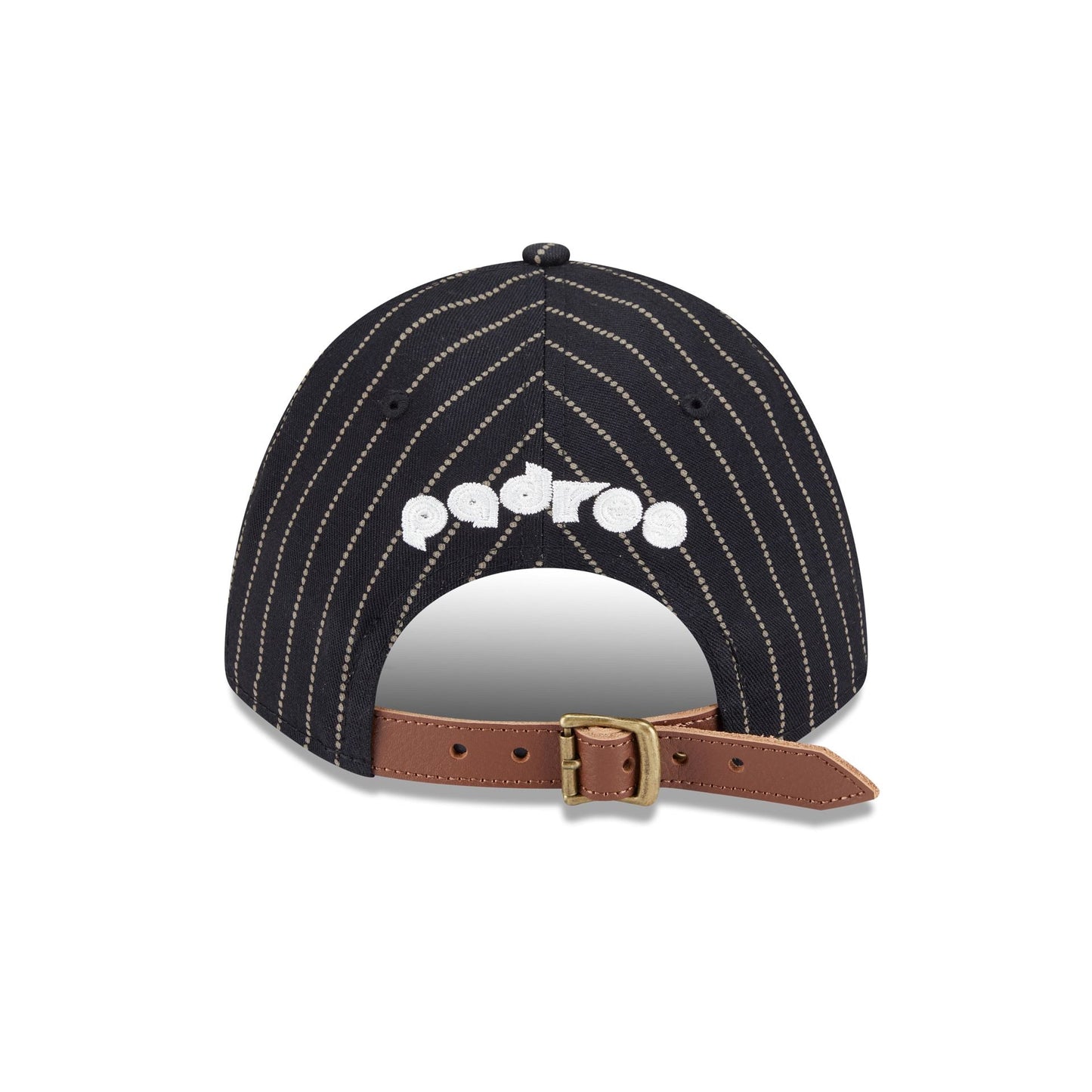 San Diego Padres Dotted Pinstripe 9FORTY M-Crown A-Frame Adjustable Hat