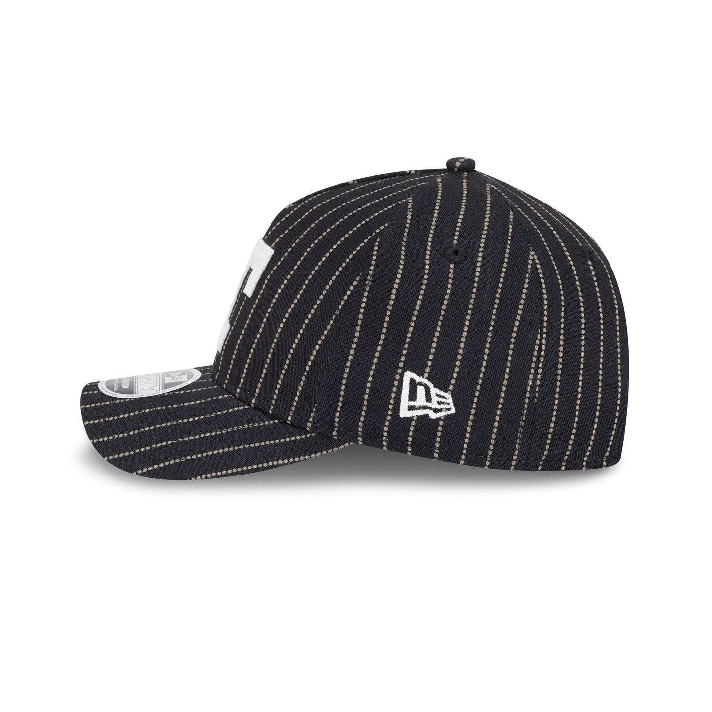 Texas Rangers Dotted Pinstripe 9FORTY M-Crown A-Frame Adjustable Hat