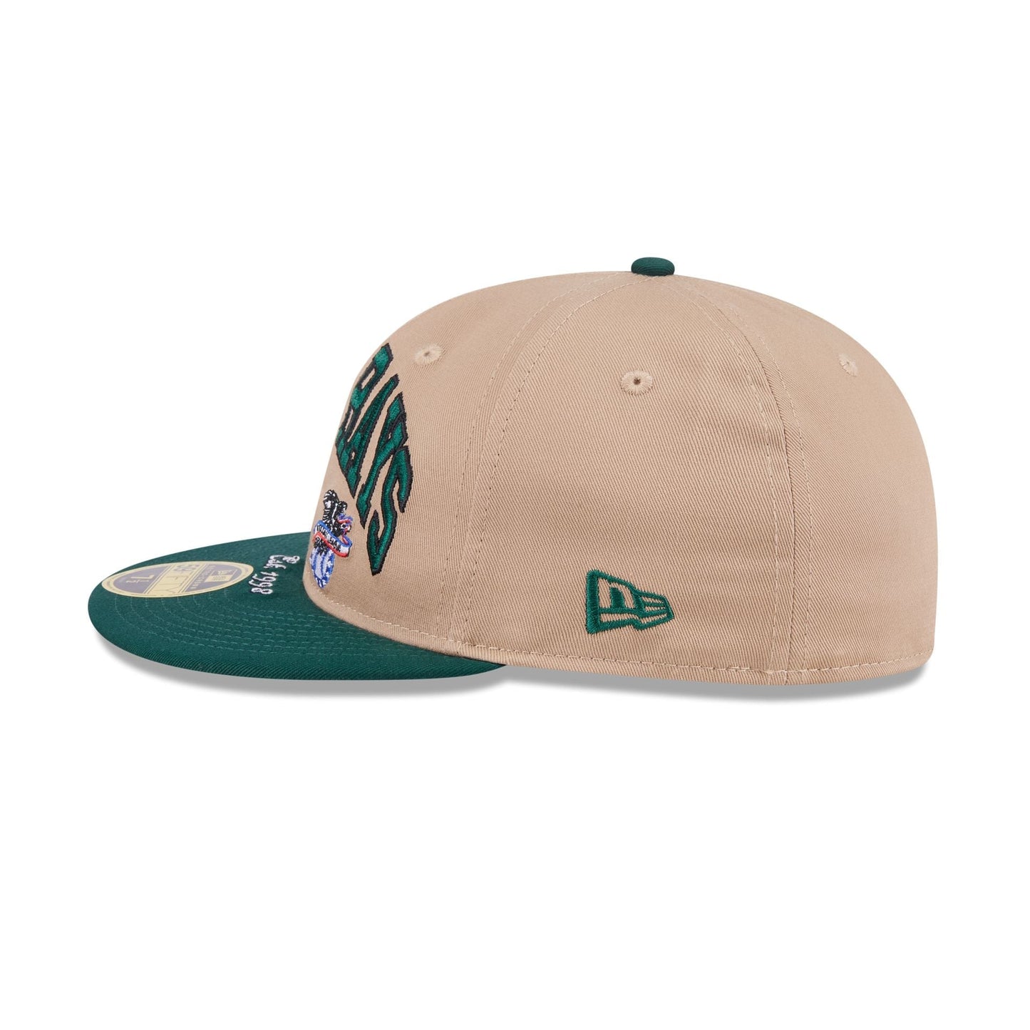 Tampa Bay Rays Camel Retro Crown 59FIFTY Fitted Hat