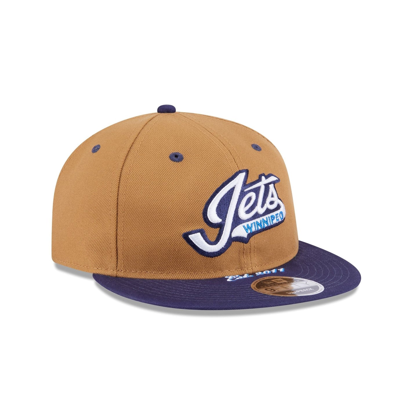 Winnipeg Jets Wheat Retro Crown 9FIFTY Snapback Hat