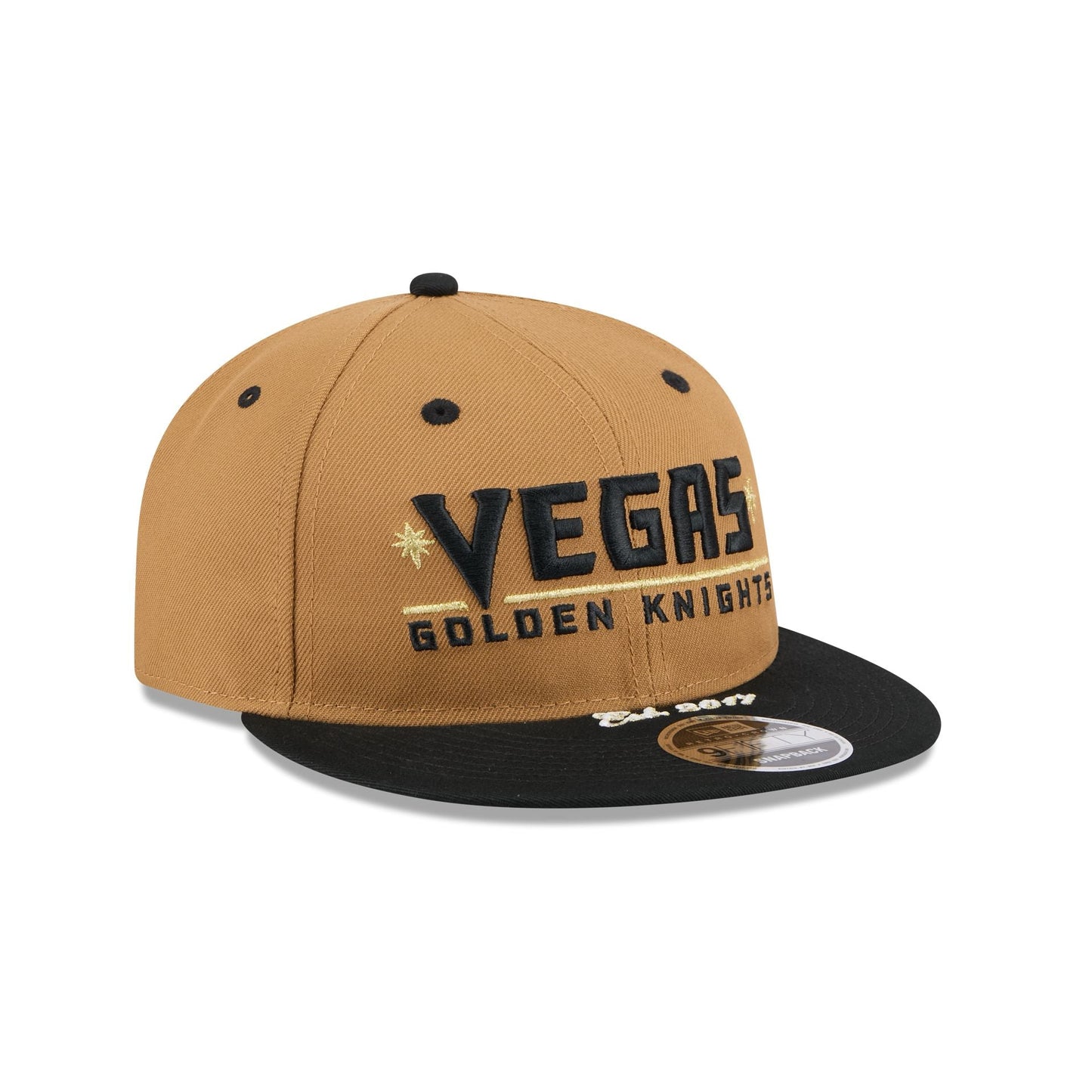 Vegas Golden Knights Wheat Retro Crown 9FIFTY Snapback Hat