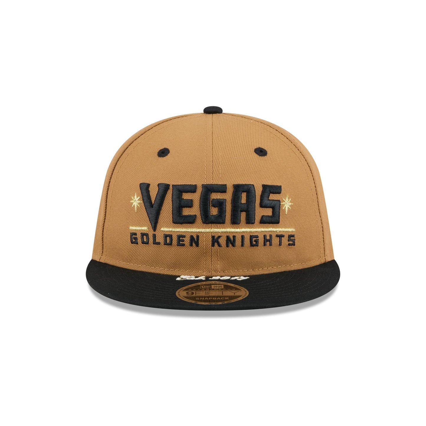 Vegas Golden Knights Wheat Retro Crown 9FIFTY Snapback Hat