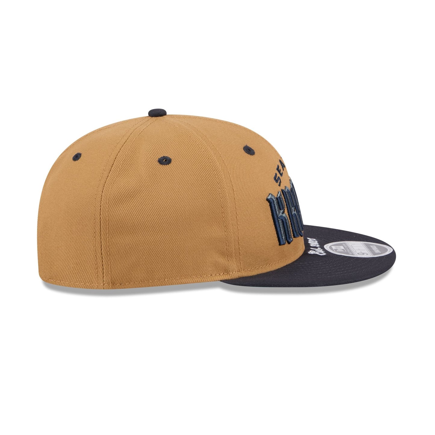 Seattle Kraken Wheat Retro Crown 9FIFTY Snapback Hat
