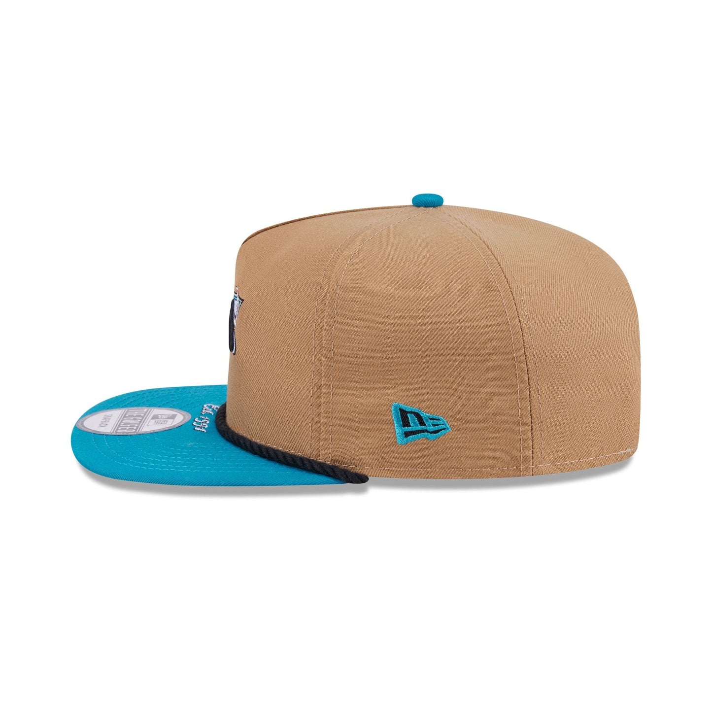 San Jose Sharks Khaki Rope Golfer Hat