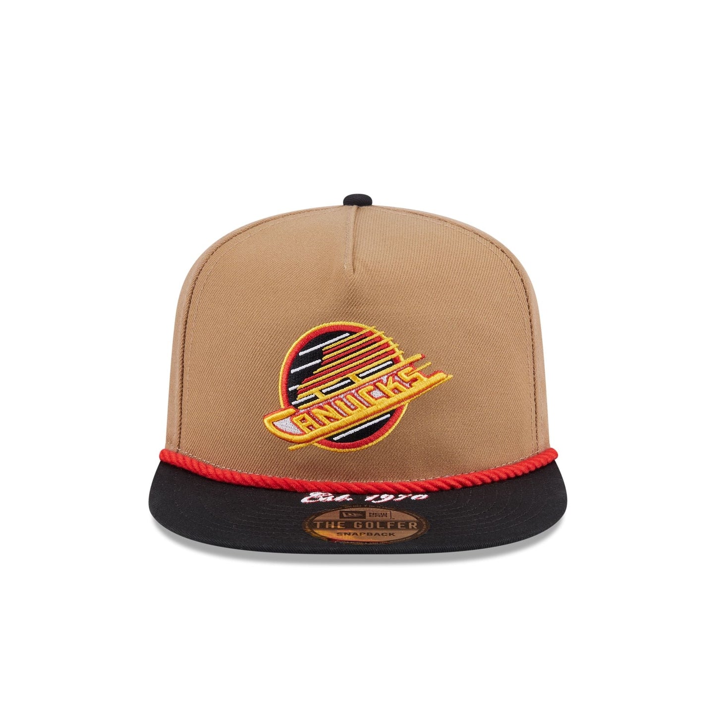 Vancouver Canucks Khaki Rope Golfer Hat