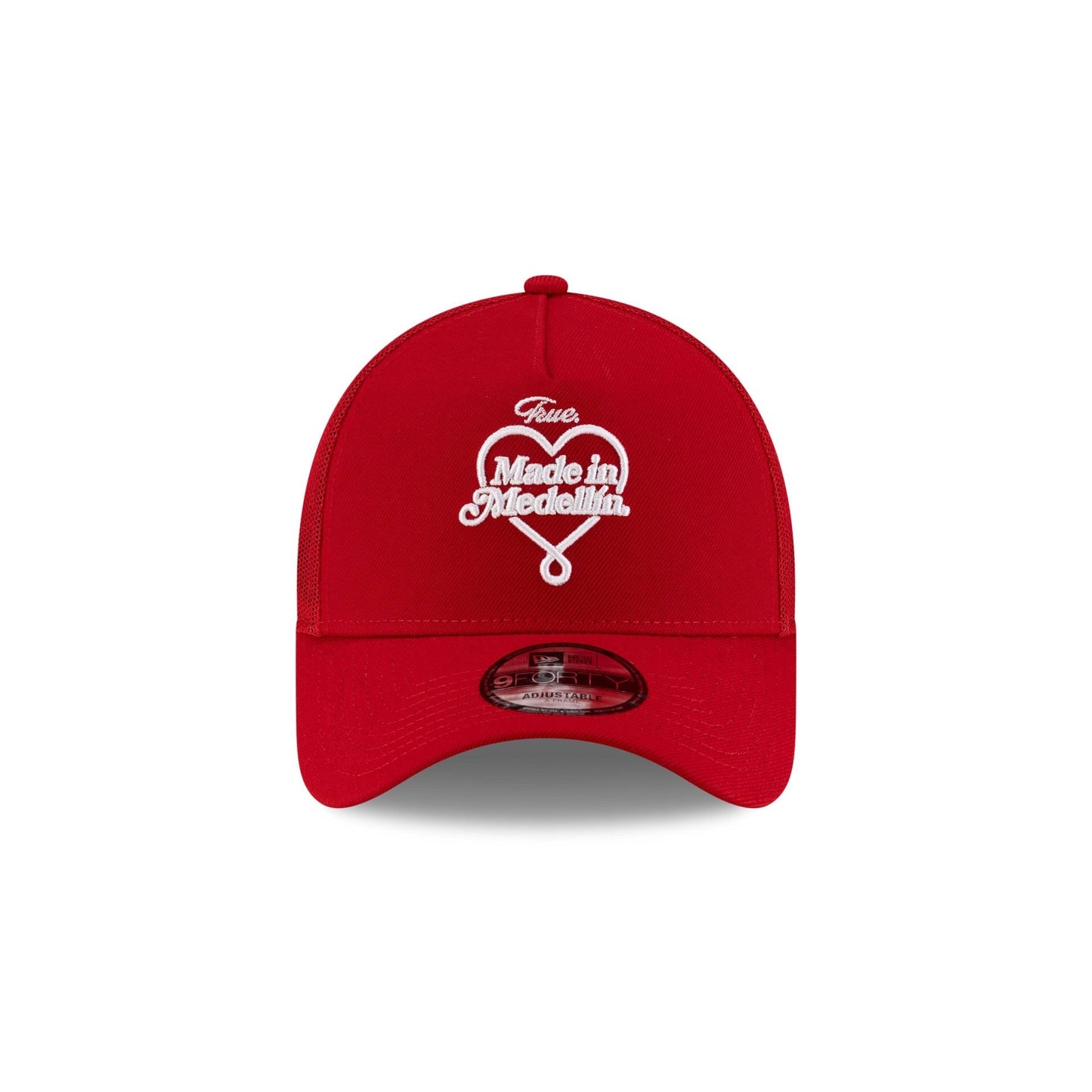 TRUE. Made in Medellín Scarlet 9FORTY A-Frame Snapback Hat