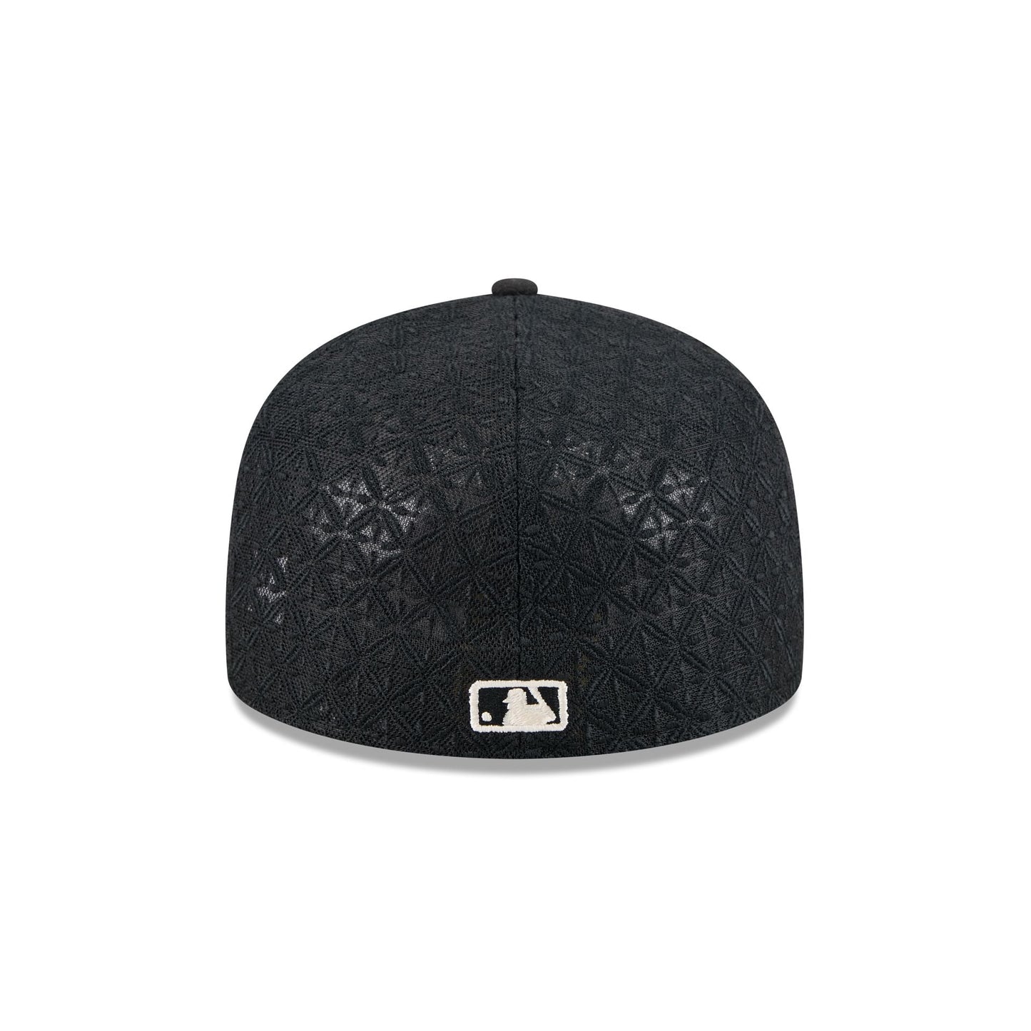 Athletics Black Mesh 59FIFTY A-Frame Fitted Hat
