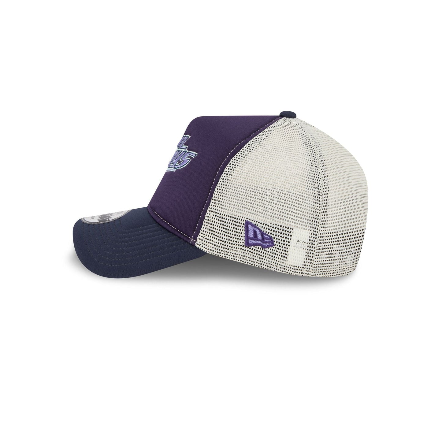 Tampa Bay Rays Navy Purple 9FORTY A-Frame Trucker Hat