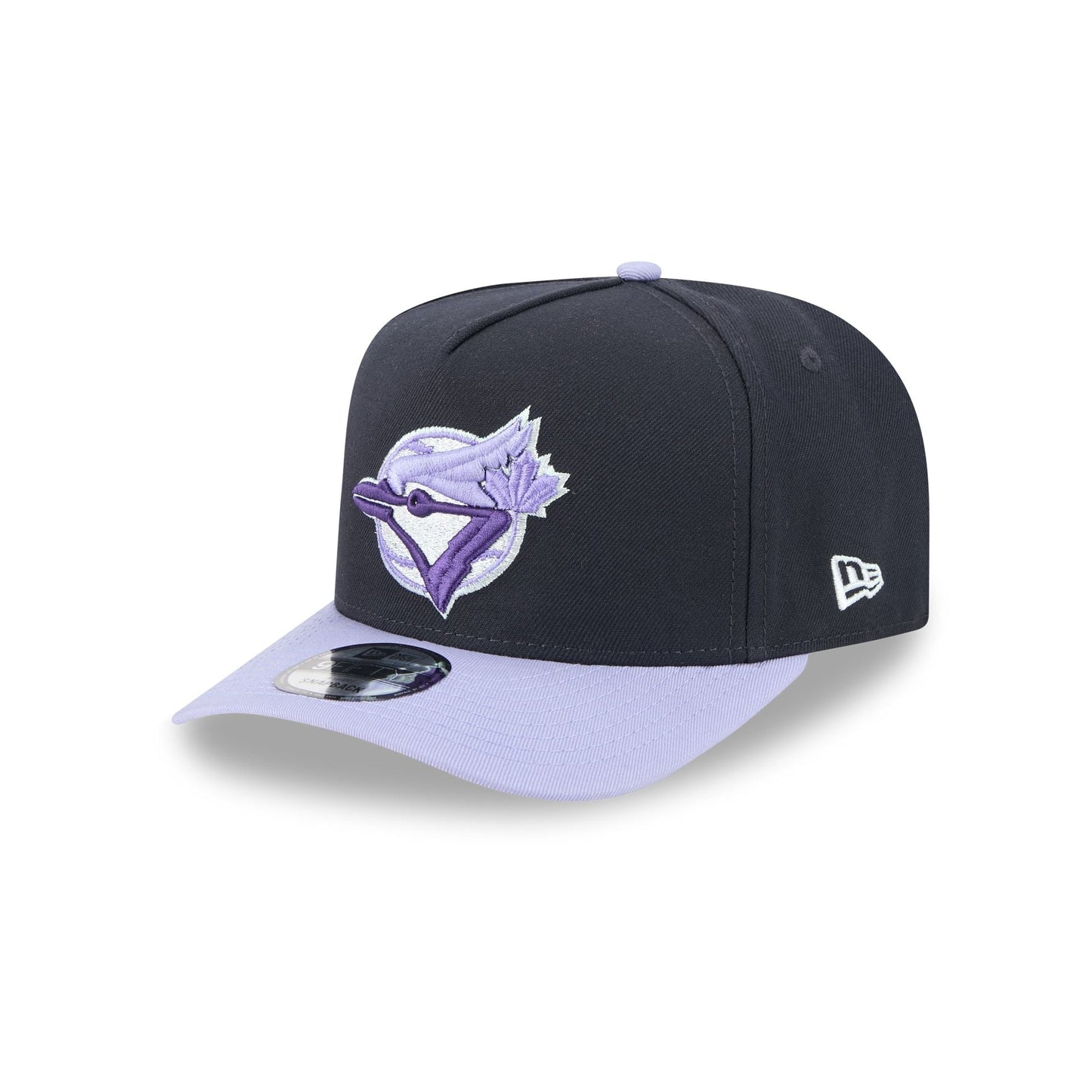 Toronto Blue Jays Navy Lavender 9FIFTY A-Frame Snapback Hat