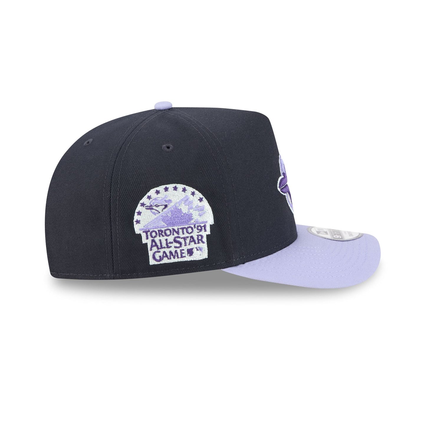 Toronto Blue Jays Navy Lavender 9FIFTY A-Frame Snapback Hat