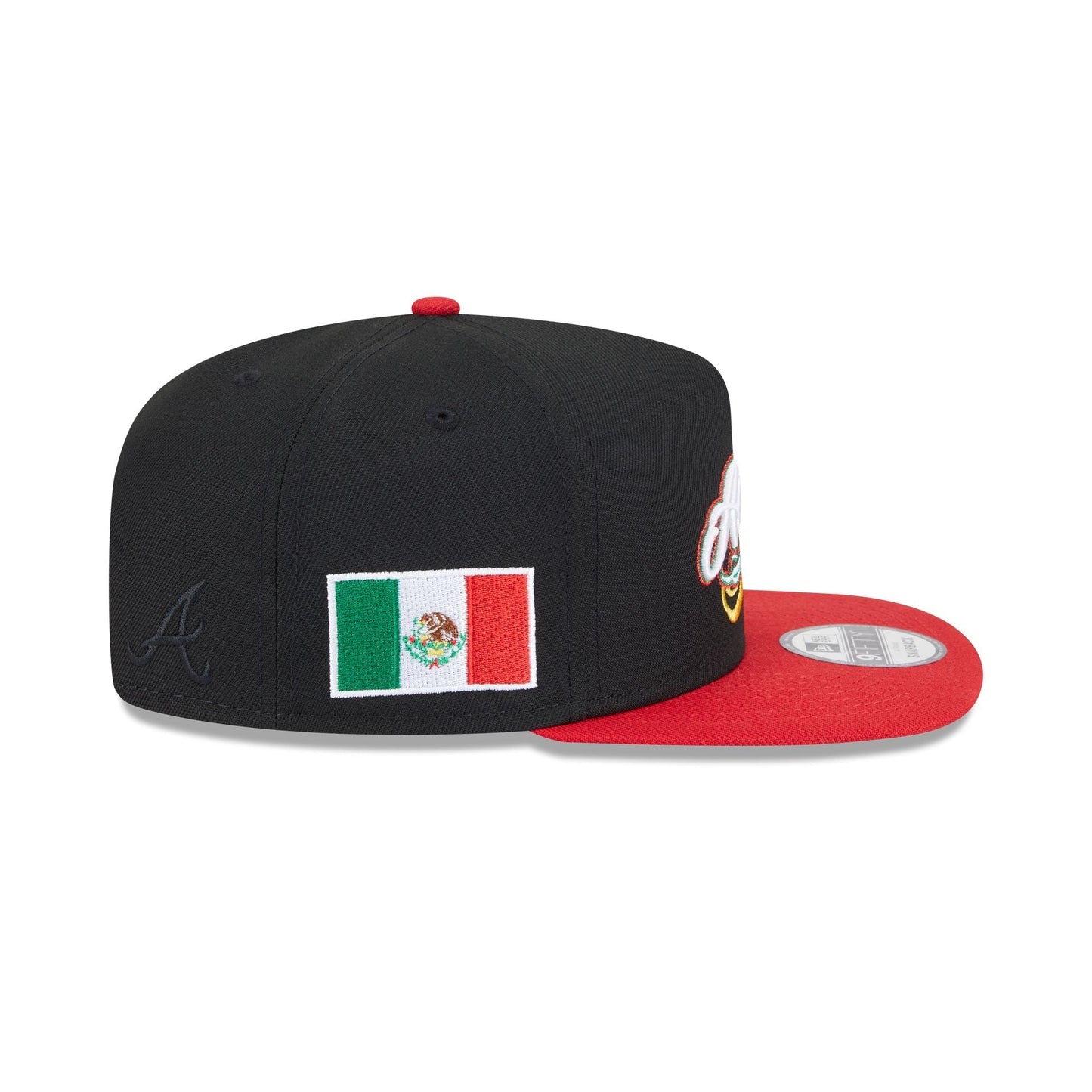 Atlanta Braves City Script 9FIFTY A-Frame Snapback Hat