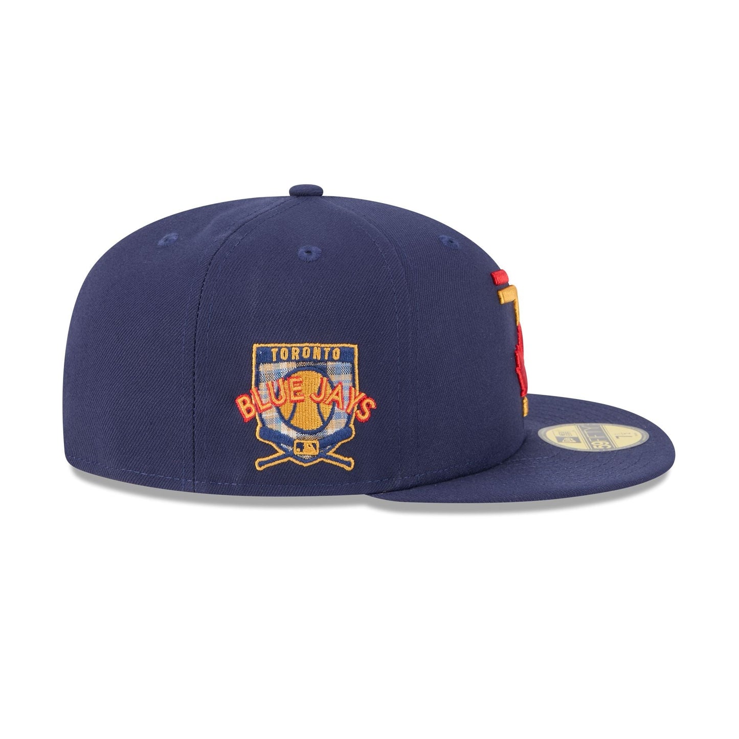 Toronto Blue Jays Blue Tartan 59FIFTY Fitted Hat