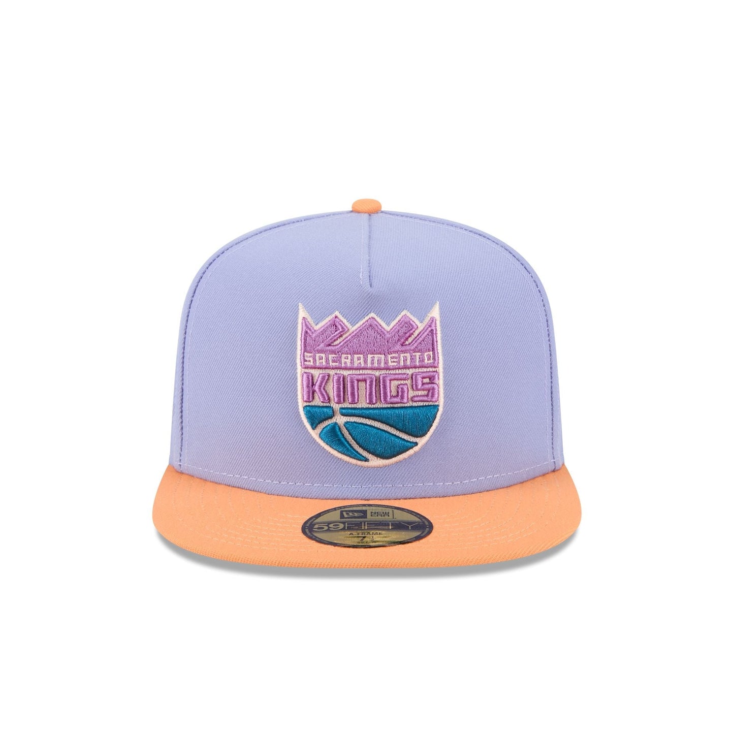 Sacramento Kings Lavender 59FIFTY A-Frame Fitted Hat