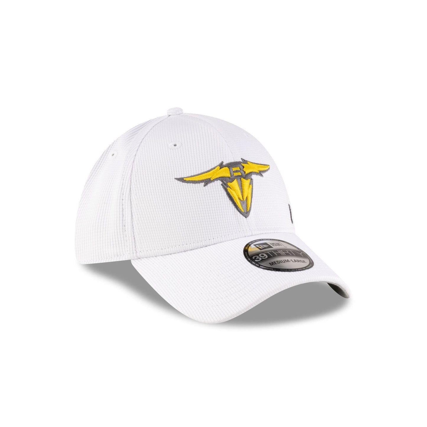San Antonio Brahmas White 39THIRTY Stretch Fit Hat
