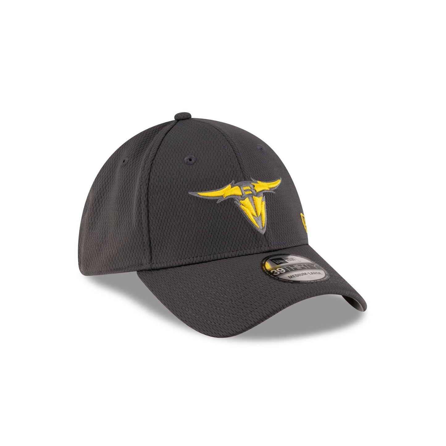 San Antonio Brahmas Gray 39THIRTY Stretch Fit Hat