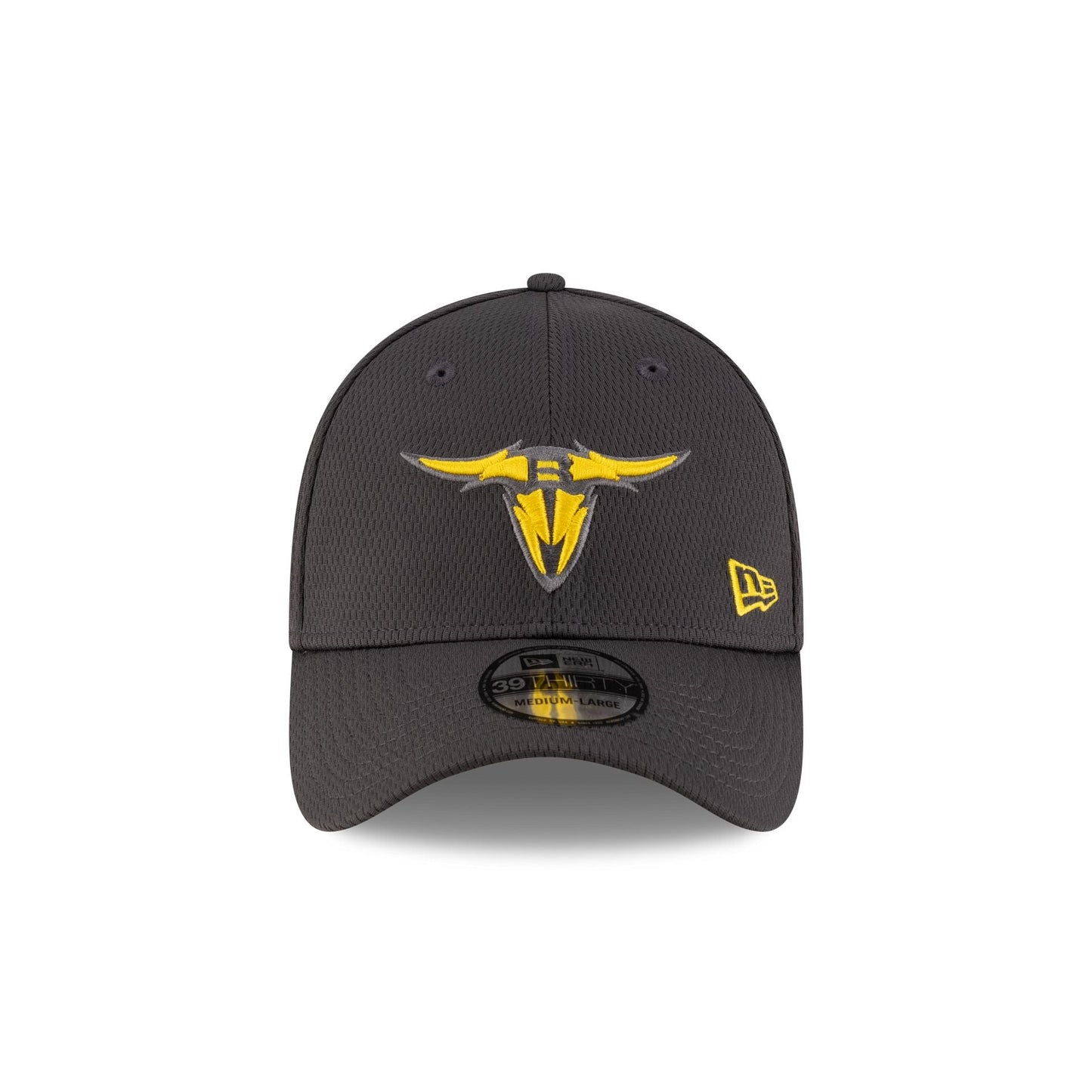 San Antonio Brahmas Gray 39THIRTY Stretch Fit Hat