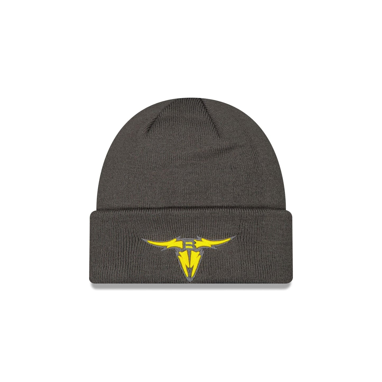 San Antonio Brahmas Gray Cuff Knit Beanie