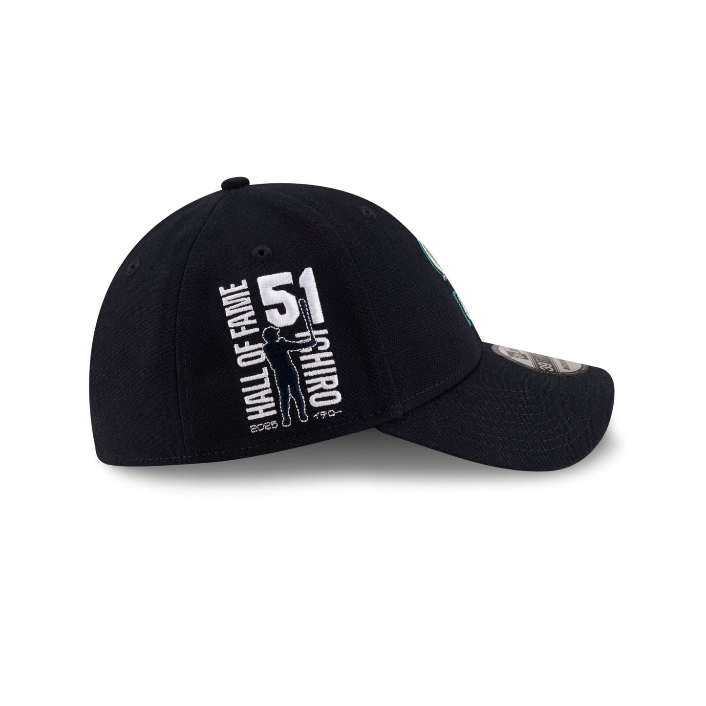 Seattle Mariners Hall of Fame 2025 Ichiro Suzuki 39THIRTY Stretch Fit Hat