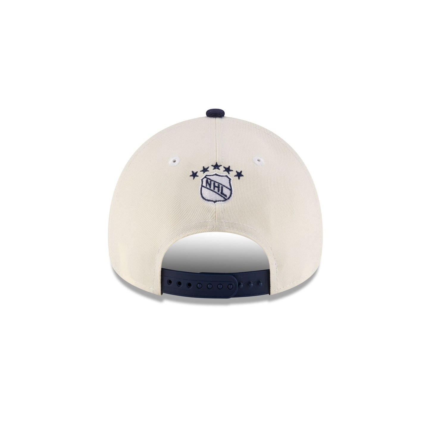 Toronto Maple Leafs Chrome White 9FORTY A-Frame Snapback Hat