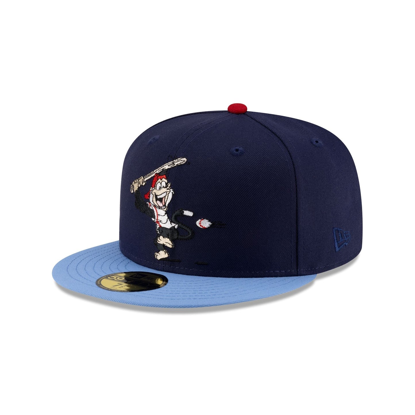 Los Angeles Angels Mascot Light Navy 59FIFTY Fitted Hat