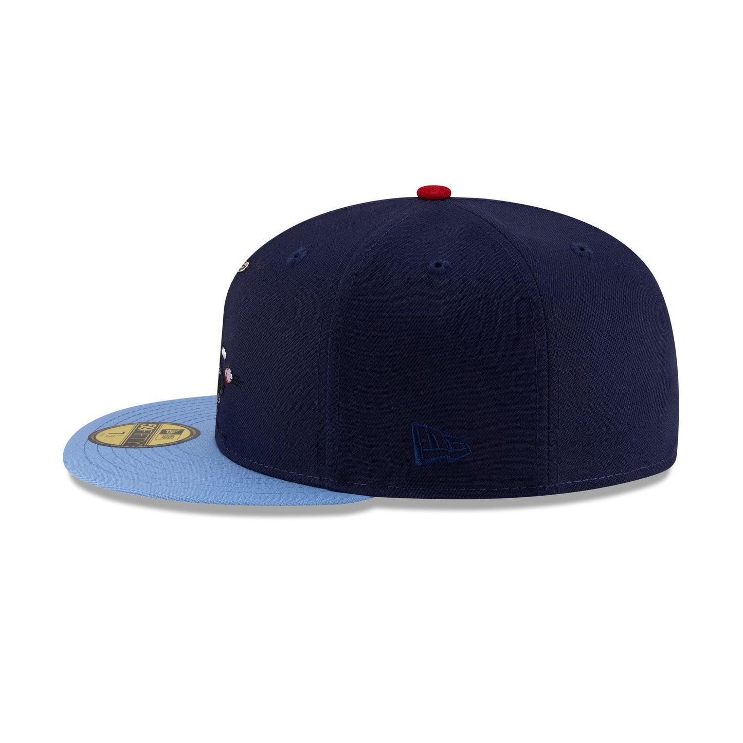 Los Angeles Angels Mascot Light Navy 59FIFTY Fitted Hat