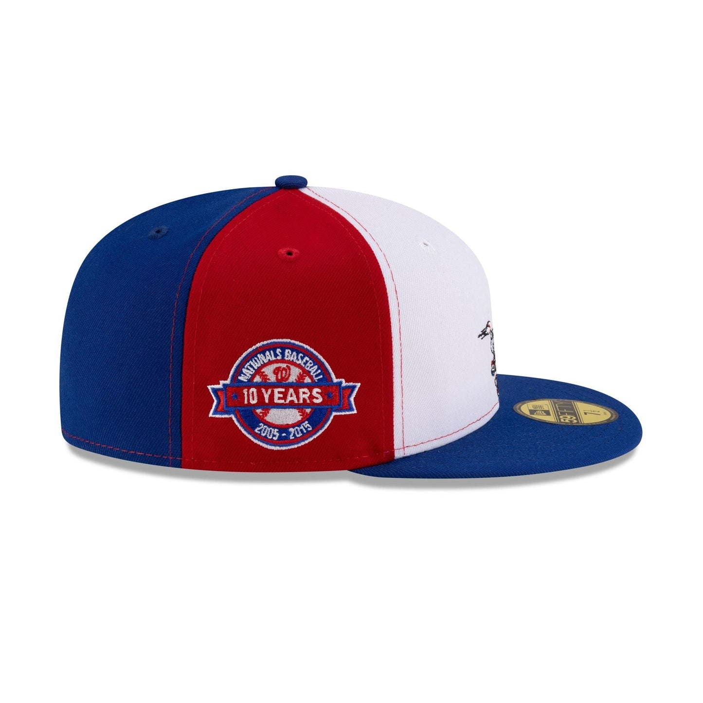 Washington Nationals Mascot Multi 59FIFTY Fitted Hat