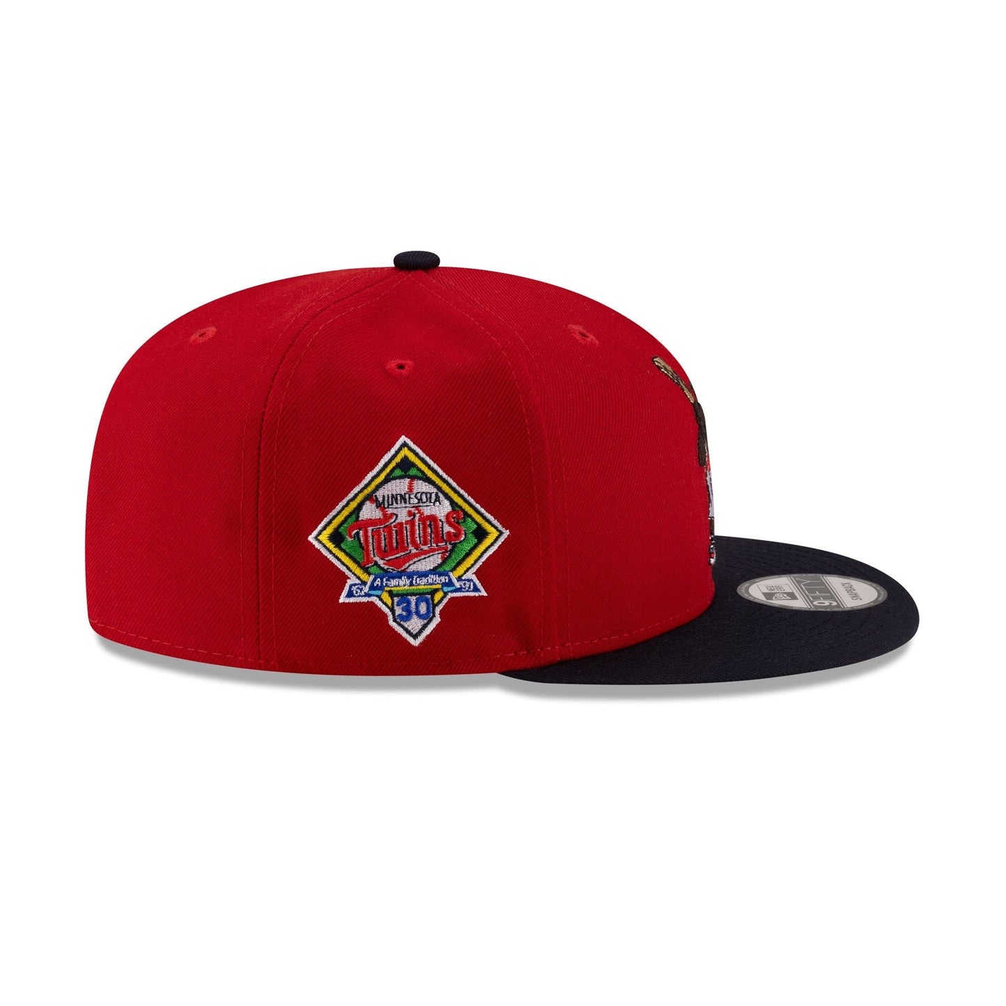 Minnesota Twins Mascot Red 9FIFTY Snapback Hat