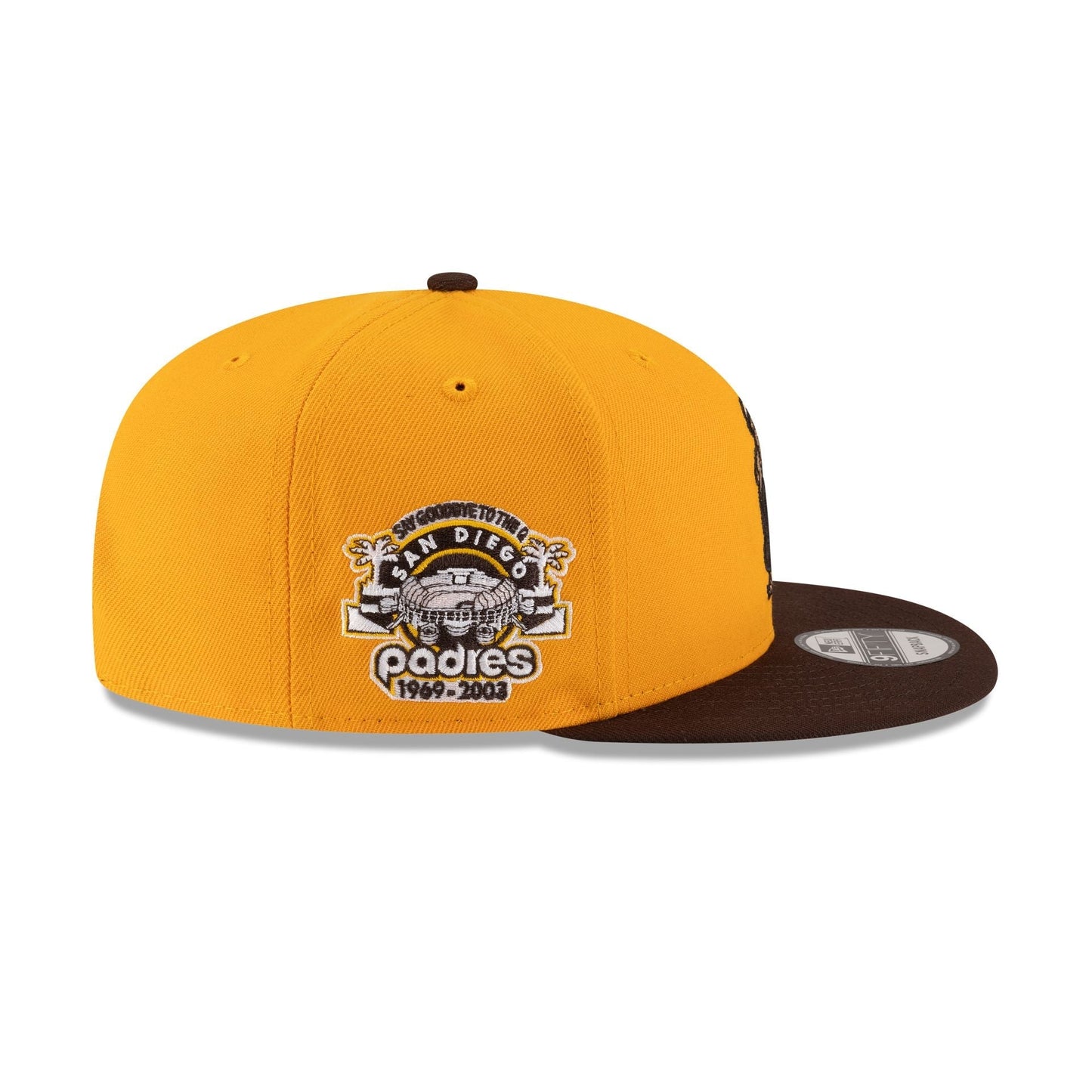 San Diego Padres Mascot Yellow 9FIFTY Snapback Hat