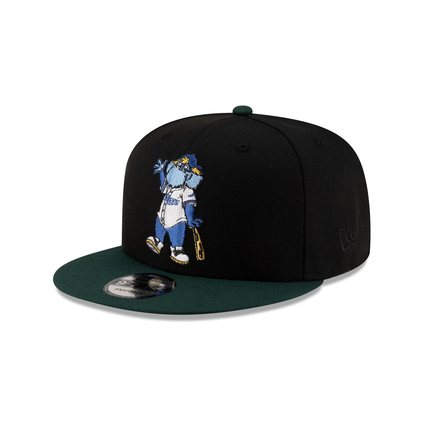 Tampa Bay Rays Mascot Black 9FIFTY Snapback Hat