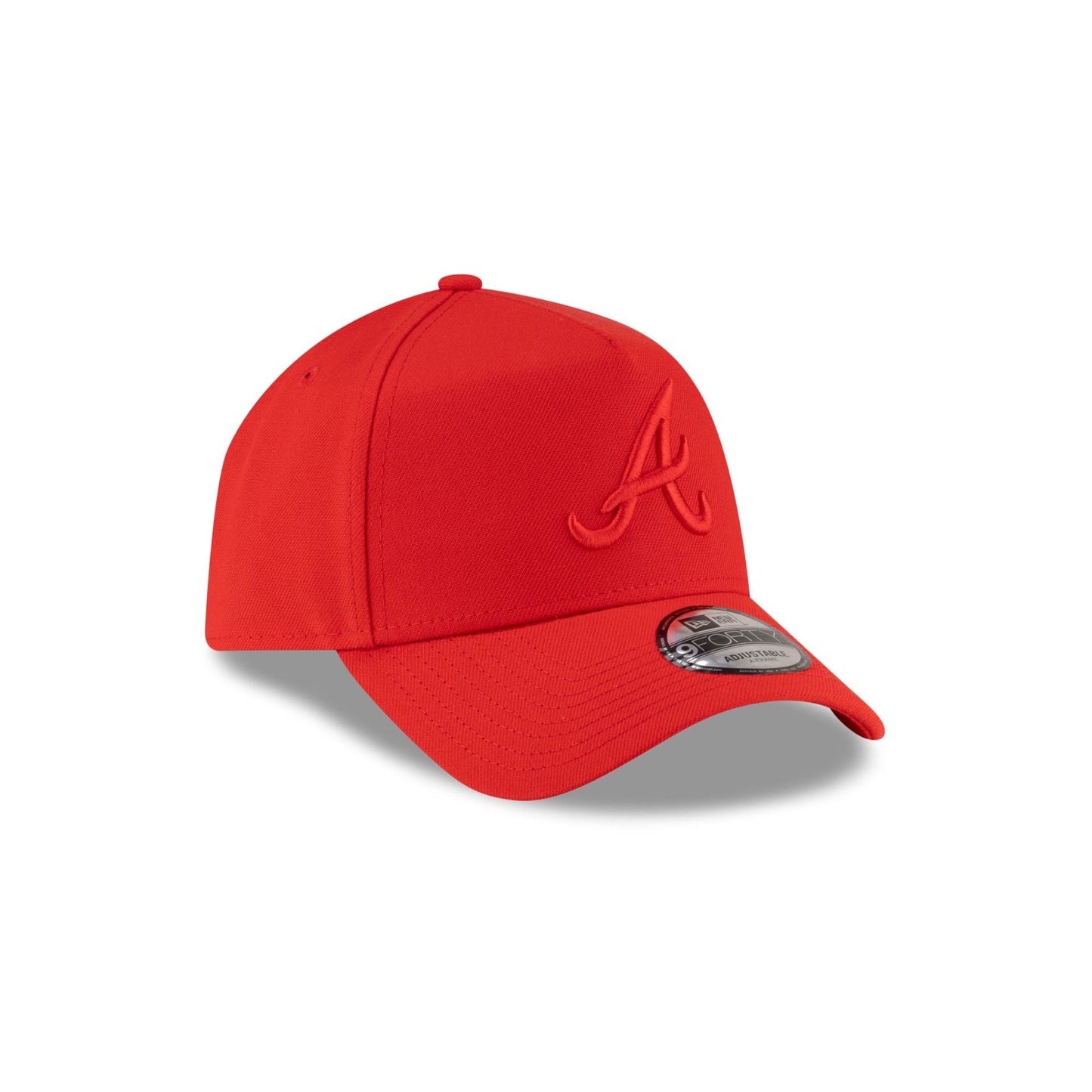 Atlanta Braves Front Door Red 9FORTY A-Frame Snapback Hat
