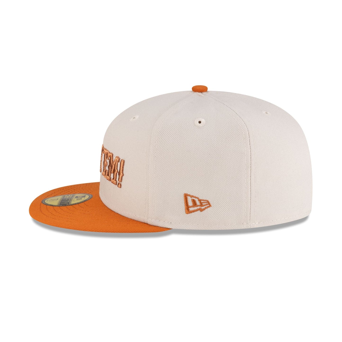 Texas Longhorns Stone Hook 'Em 59FIFTY Fitted Hat
