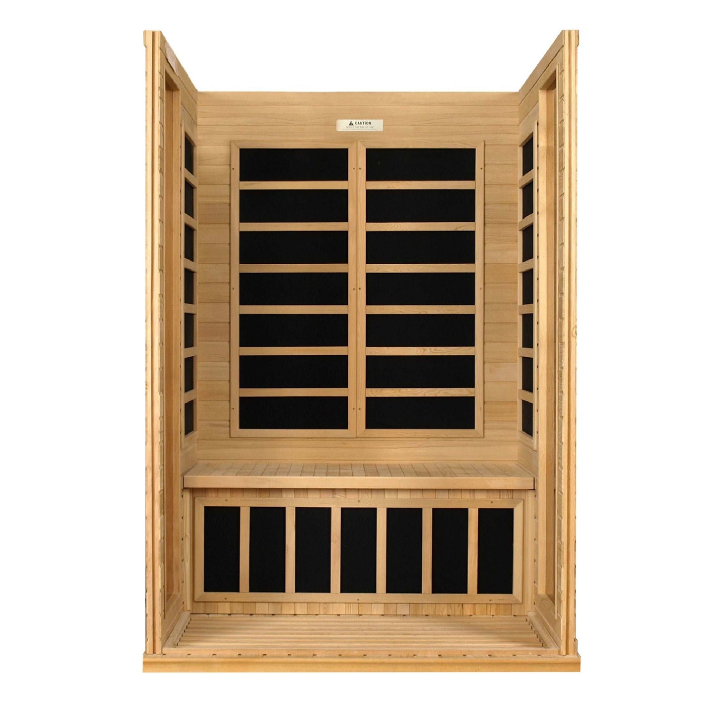 Dynamic Versailles Infrarotsauna für 2 Personen mit niedrigem elektromagnetischen Feld