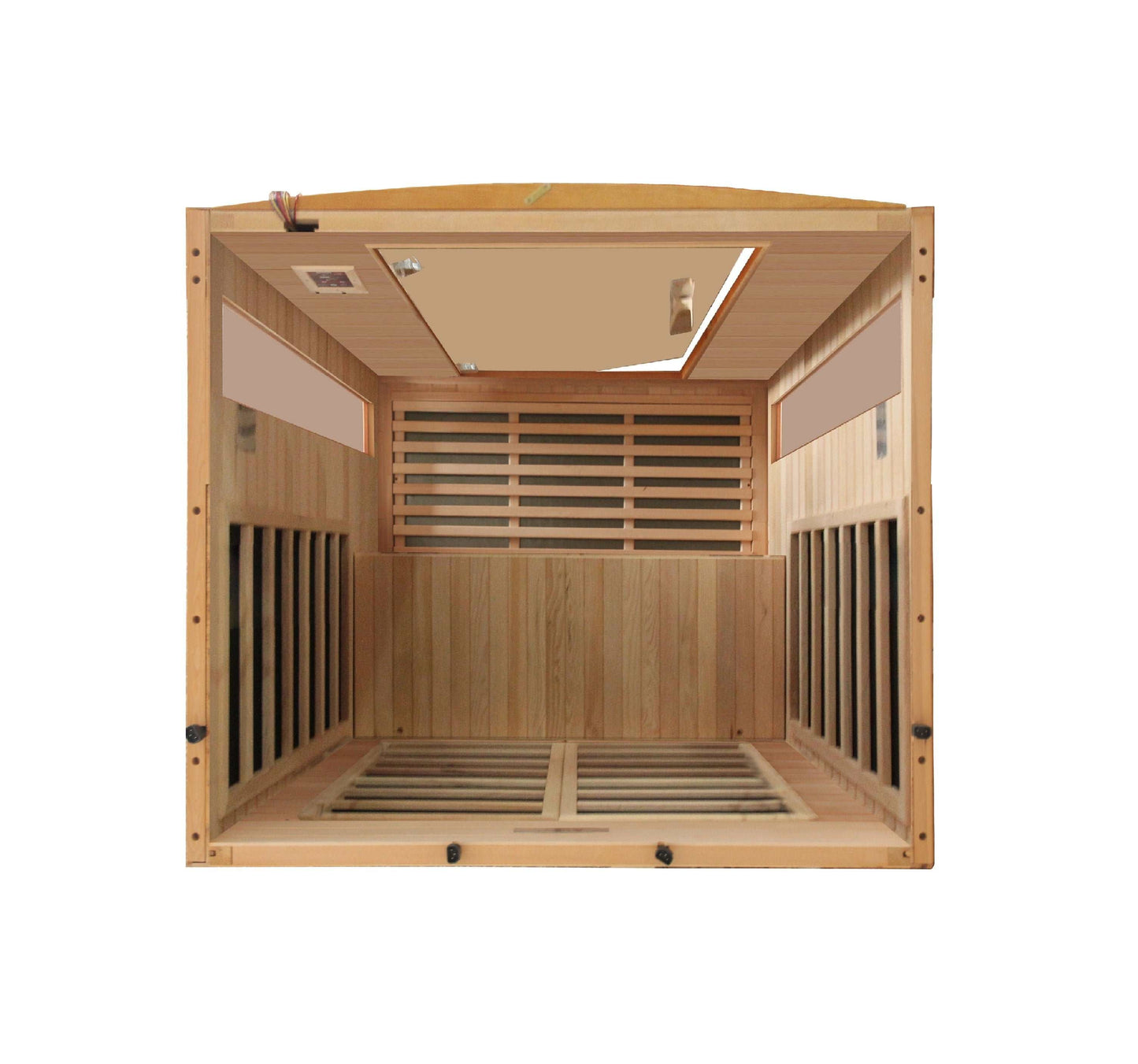 Dynamic Versailles Infrarotsauna für 2 Personen mit niedrigem elektromagnetischen Feld