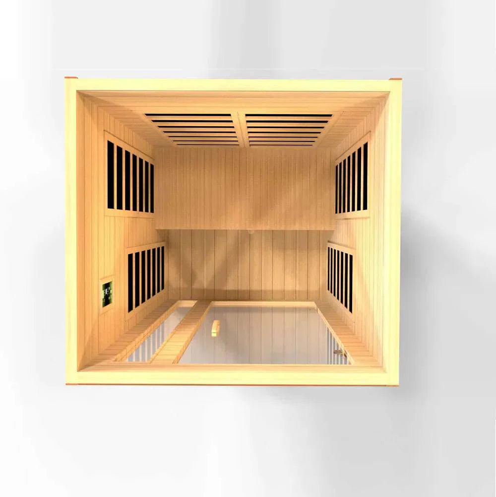 Dynamic Cardoba Elite 2-Personen-Ferninfrarotsauna mit extrem niedrigem EMF