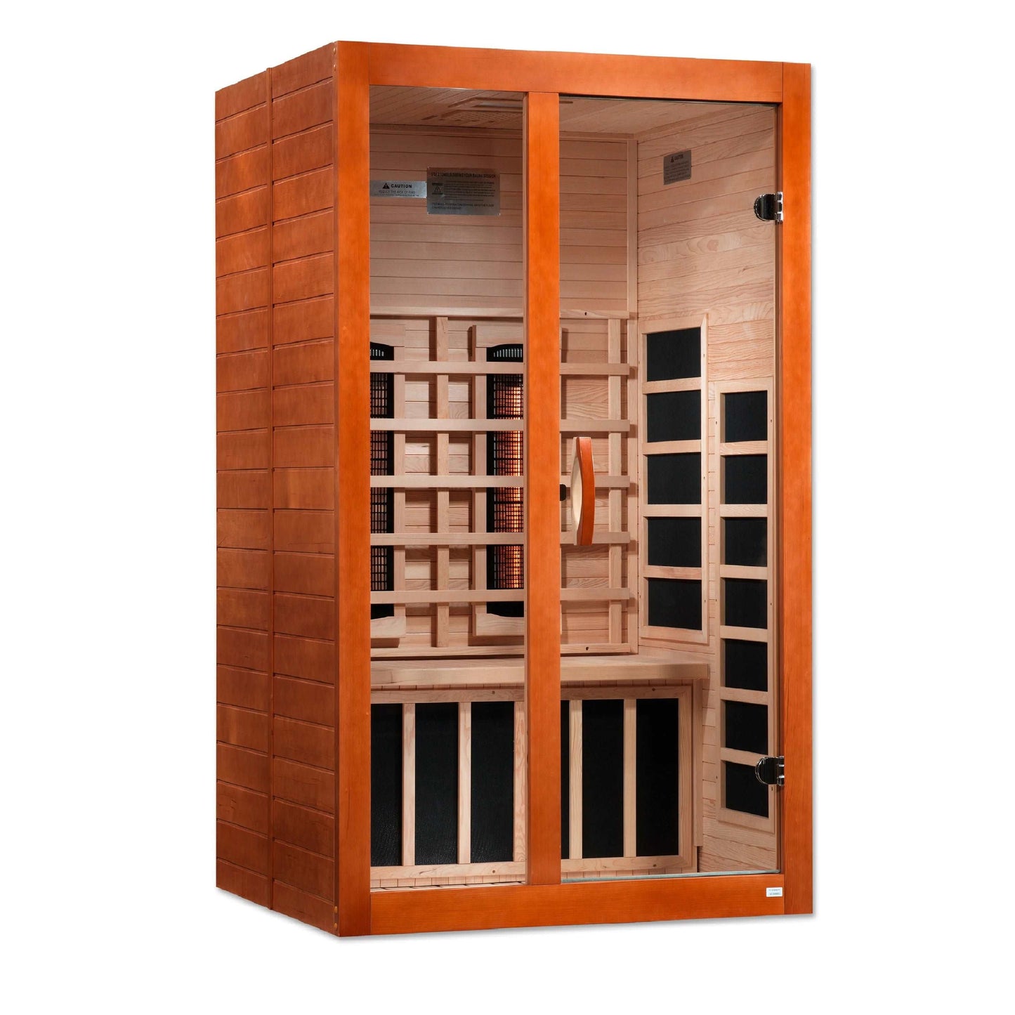 Dynamic Santiago Infrarotsauna für 2 Personen mit nahezu Null EMF
