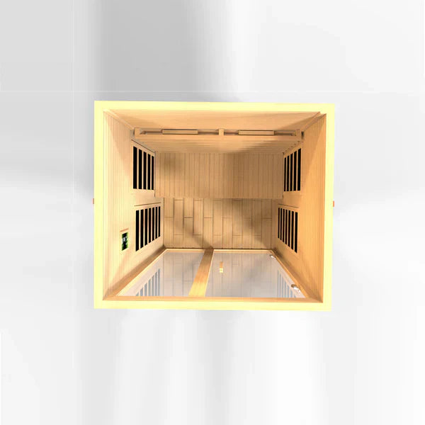 Dynamic Santiago Infrarotsauna für 2 Personen mit nahezu Null EMF