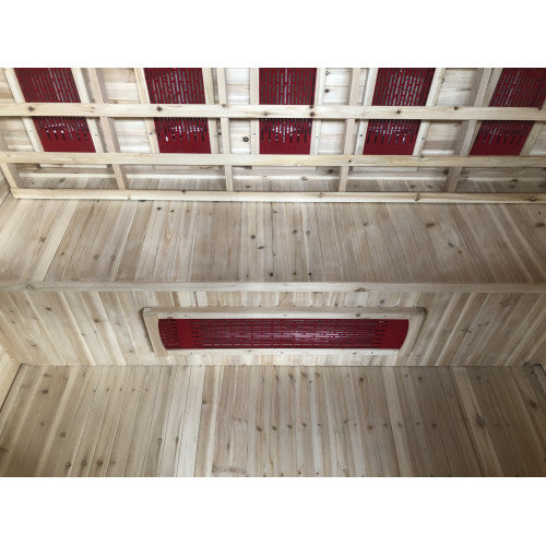 SunRay Cayenne Infrarotsauna für den Außenbereich für 4 Personen