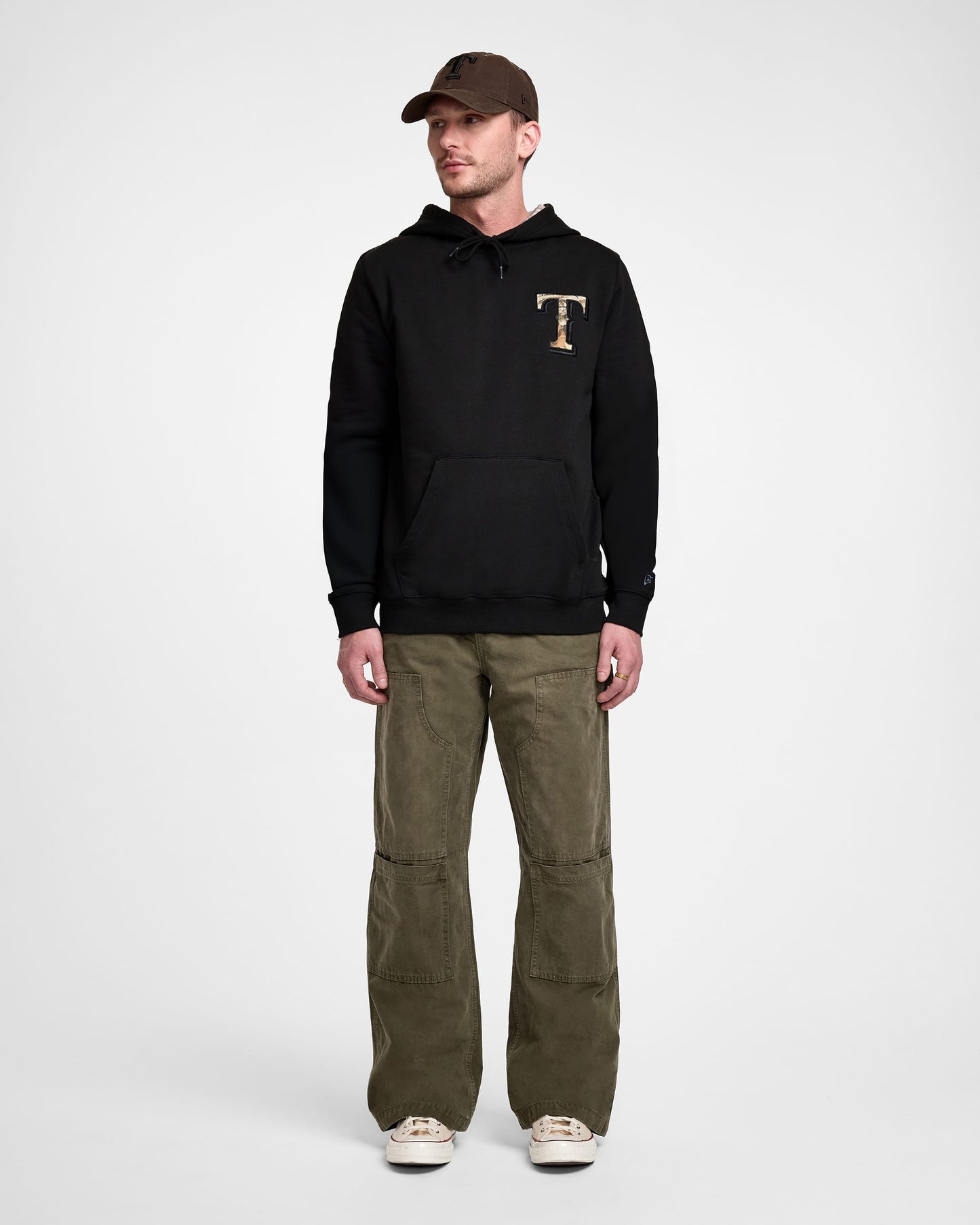Texas Rangers Black Realtree Hoodie