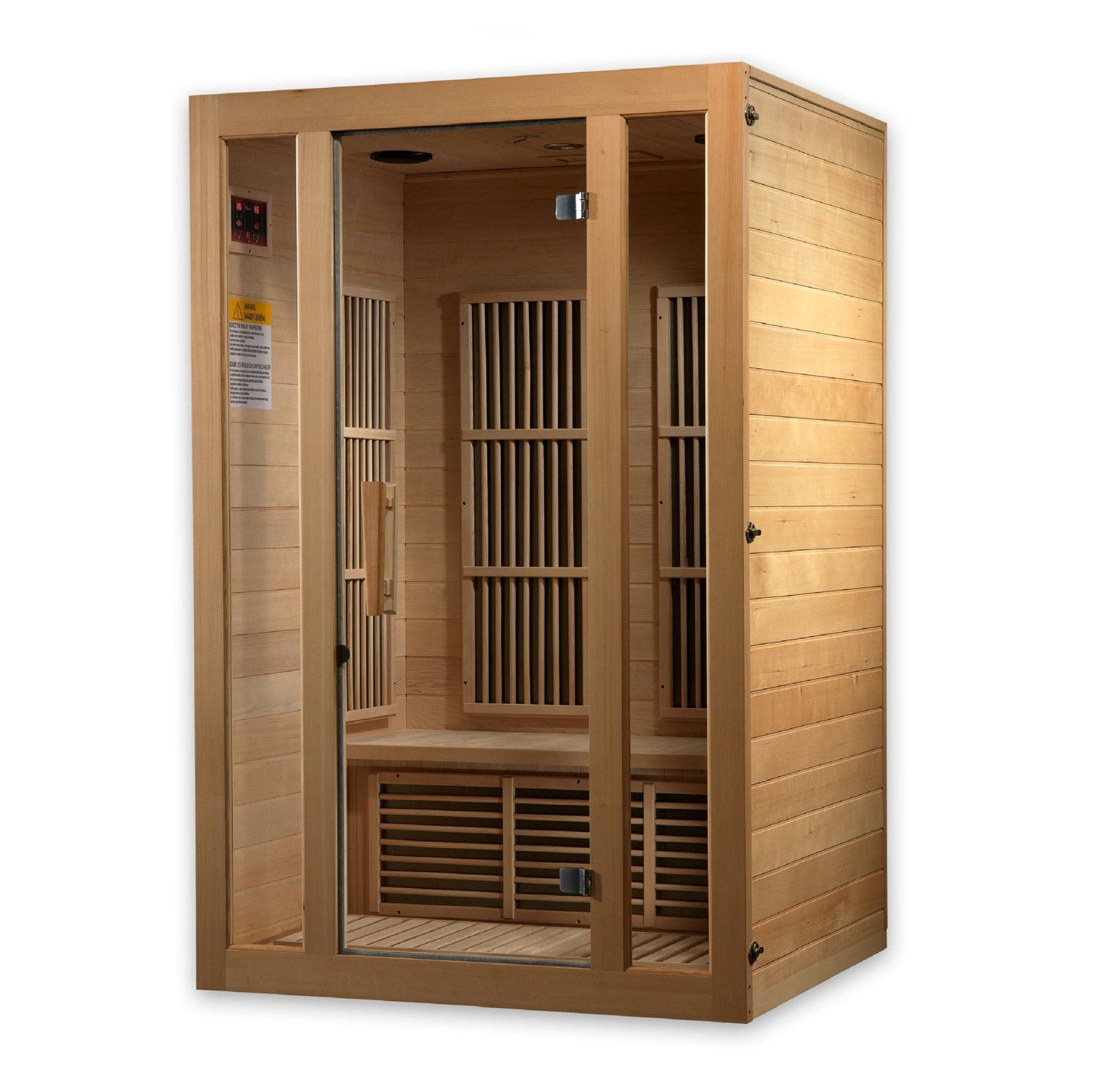 Maxxus Seattle Infrarotsauna für 2 Personen mit niedrigem EMF