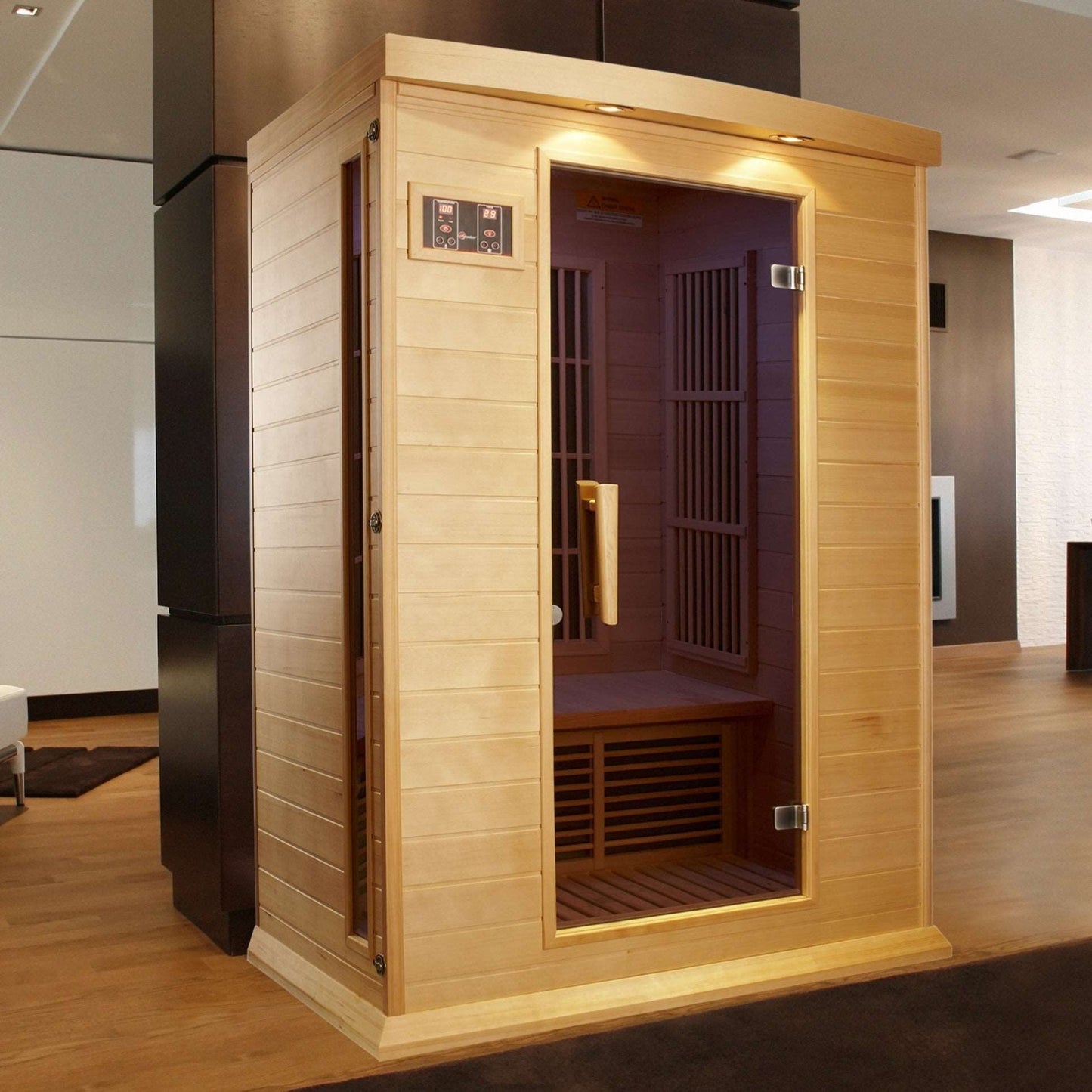 Maxxus 2-Personen-Ferninfrarotsauna mit niedrigem EMF