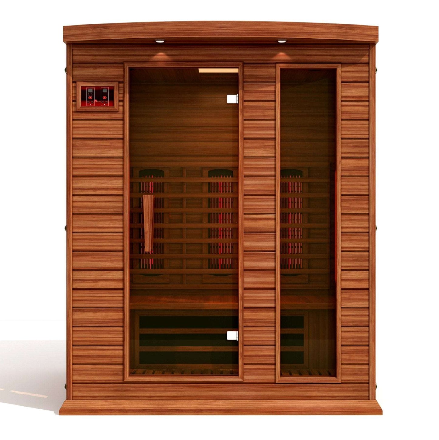Maxxus Infrarotsauna mit nahezu Null EMF für 3 Personen