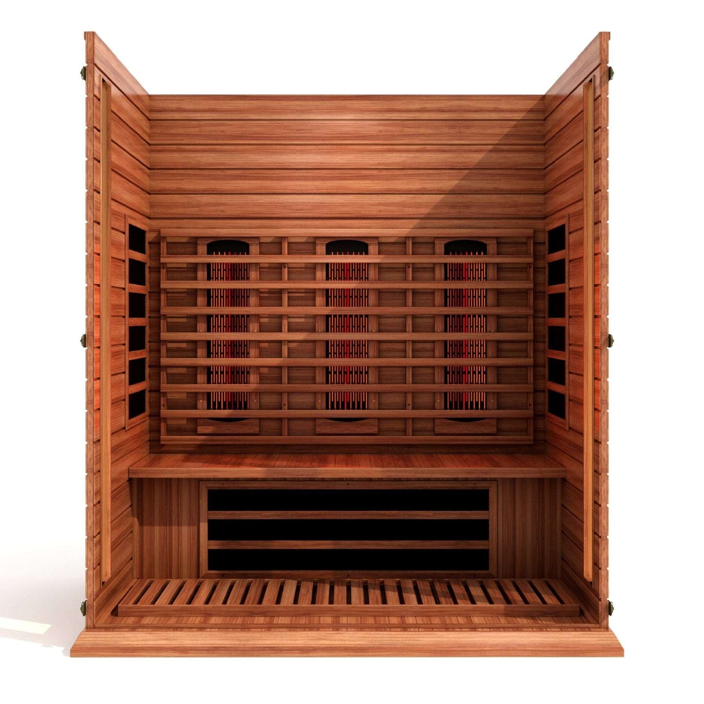 Maxxus Infrarotsauna mit nahezu Null EMF für 3 Personen