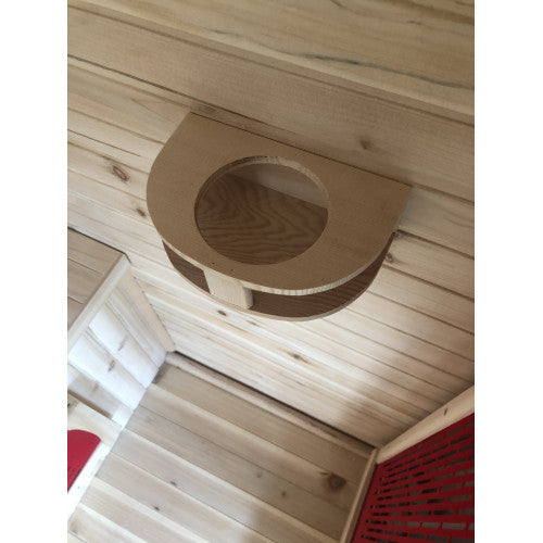 SunRay Cayenne Infrarotsauna für den Außenbereich für 4 Personen