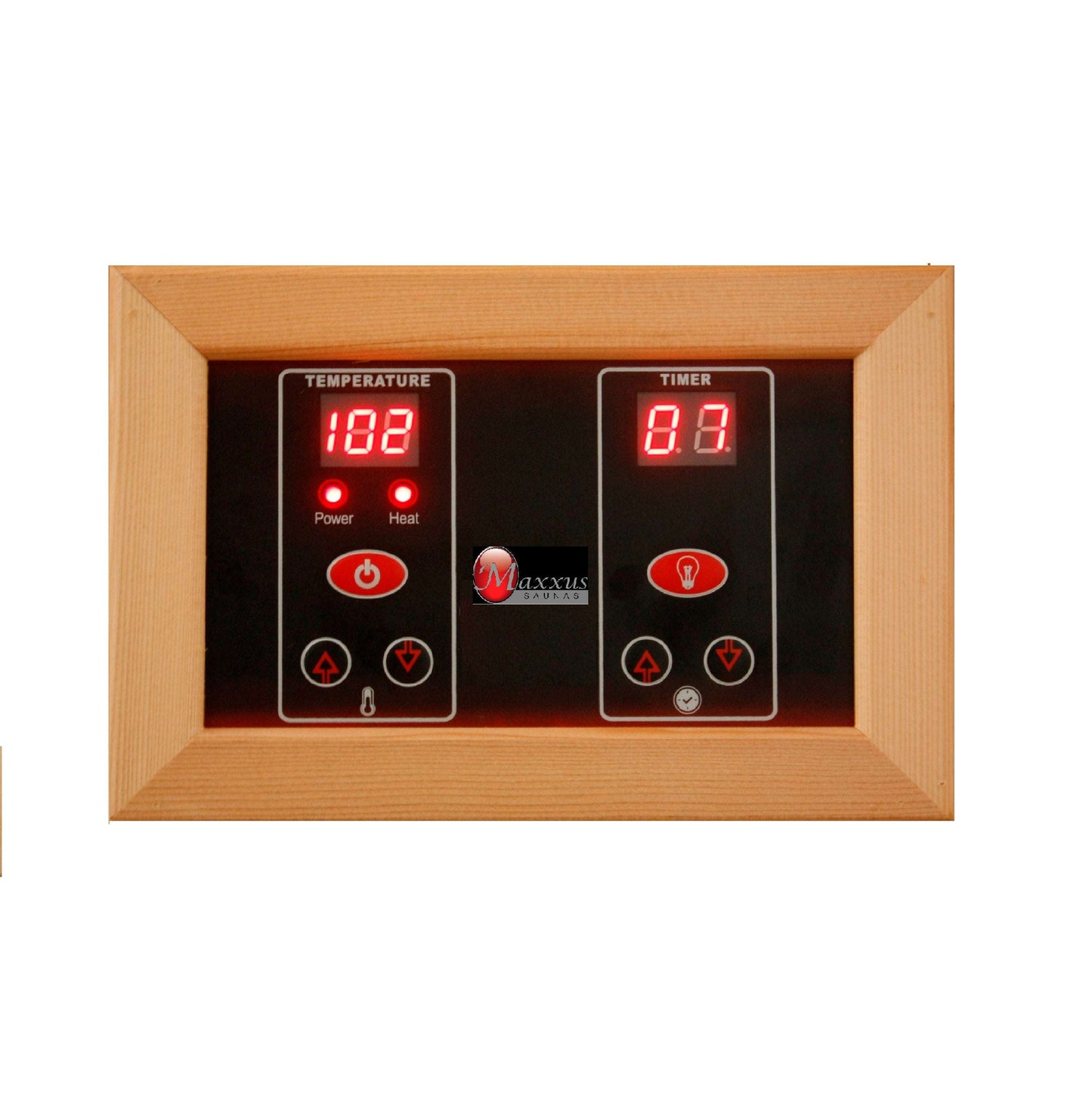 Maxxus 2-Personen-Ferninfrarotsauna mit niedrigem EMF