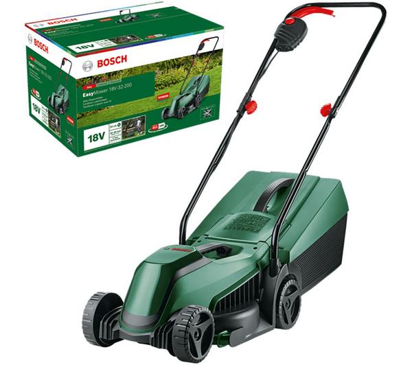 BOSCH Easy Mower 18V-32-200 Cordless Rotary Lawn Mower - Green