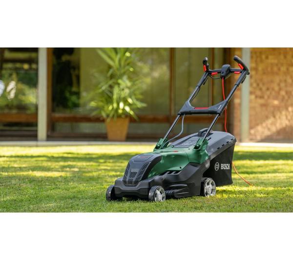 BOSCH AdvancedRotak 40-650 Corded Rotary Lawn Mower - Green & Black