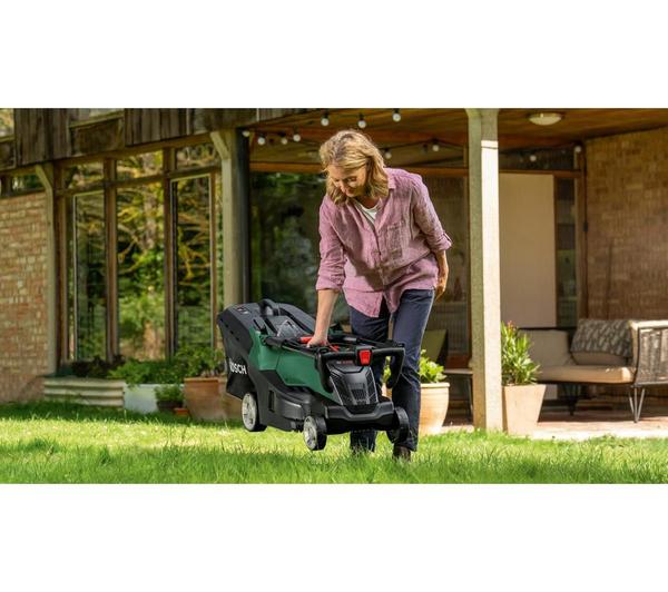 BOSCH AdvancedRotak 40-650 Corded Rotary Lawn Mower - Green & Black