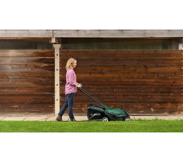 BOSCH AdvancedRotak 40-650 Corded Rotary Lawn Mower - Green & Black